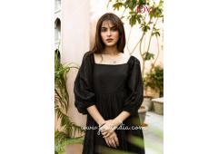 Shop Elegant Cotton Long Maxi Dresses Online at JOVI Fashion